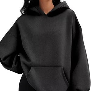 เสื้อมีฮู้ดสวมหัวผ้าฝ้ายเฮฟวี่เวทสำหรับสตรีทแวร์เสื้อฮู้ดสวมหัวว่างเปล่าสำหรับการสั่งซื้อตามสั่ง - Product Image 1