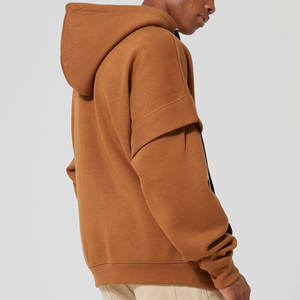 Sweat à capuche unisexe décontracté broderie personnalisée polaire pull sweat streetwear mode vêtements d'hiver en vrac vente en gros OEM ODM usine - Product Image 3