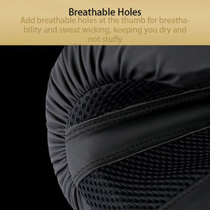 Guantes de entrenamiento profesional de Equipo de Boxeo con logotipo personalizado de alta calidad para adultos y niños, cuero hecho para exteriores - Product Image 4