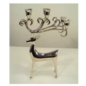 Aluminium Snowflake <b>Tealight</b> Candle <b>Holder</b> for Home Christmas Decoration - Product Image 3