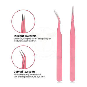 Herramienta de Belleza para Pestañas, Pinzas Profesionales para Pestañas, Aplicador de Precisión para Maquillaje y Cuidado de la Belleza, en Venta en Línea - Product Image 3