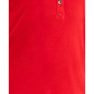 Maglietta Polo da Donna Charter Club Taglia X-Large in Maglia Traspirante Rosso Vivace con Logo Stampato - Product Image 3