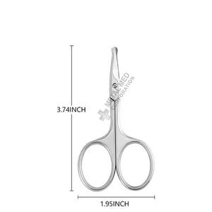 Tondeuse de manucure douce avec lame incurvée en acier inoxydable, sans danger pour les peaux délicates, pointe pointue - Product Image 1