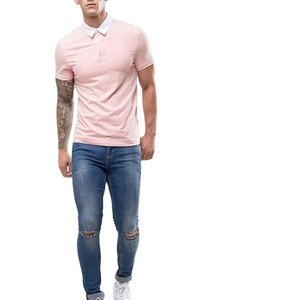 เสื้อโปโลสำหรับผู้ชายเสื้อโปโลแบบเรียบของผู้ชายเสื้อโปโลแบบดั้งเดิมออกแบบโลโก้ได้ตามต้องการ - Product Image 4