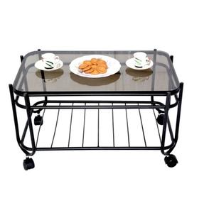 Chariot de service de bar chariot de service en métal de style doré de luxe industriel à domicile pour usage domestique hôtel bureau au prix de gros. - Product Image 5