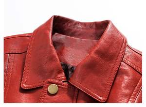 Elegante chaqueta de piel sintética Premium Winter Wear y Christmas Gift Idea - Product Image 5