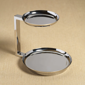 Support à gâteau en aluminium doré en forme de tête de cheval, piédestal décoratif, plateau à fruits, taille personnalisée pour la décoration de mariage, centre de table, fête - Product Image 5