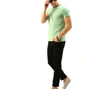 Venta al por mayor de camisetas de alta calidad Camiseta básica en blanco liso para hombre Slim Fit Drifit camiseta - Product Image 4