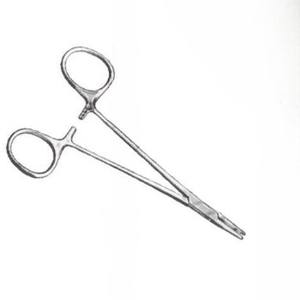 Porte-aiguille Helsey en acier inoxydable personnalisé Mâchoires lisses 13cm Instruments porte-aiguilles chirurgicaux de qualité supérieure - Product Image 4