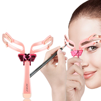 Kit de pochoirs à sourcils personnalisés ALIVER, modèle ajustable pour la mise en forme des sourcils, outil de maquillage