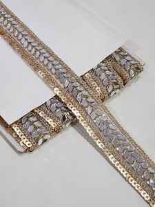 Vestido de lujo tela de encaje con cuentas Mujeres Sudanesas Toub al por mayor duradero usando algodón francés de bajo precio - Product Image 4