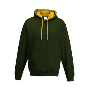 OEM personalizado hombres liso con capucha polar Kangroo bolsillos personalizados sudaderas con capucha fabricante en Pakistán - Product Image 3