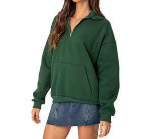 Sudadera con cremallera de algodón para hombre, sudadera con cremallera completa, ropa de calle, ropa deportiva cómoda informal de tela suave - Product Image 3