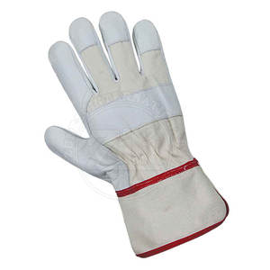 Gants de travail en cuir fabriqués au Pakistan, produit de qualité supérieure, anti-chaleur, imperméables, personnalisables, vêtements de sécurité - Product Image 4