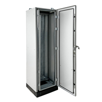 Armoires électriques modulaires verticales en acier galvanisé et aluminium, de haute qualité, pour la distribution électrique, série TT, IP54