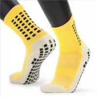 Chaussettes de football antidérapantes à semelle en silicone pour hommes, femmes et jeunes, respirantes, à séchage rapide, chaussettes de sport athlétiques