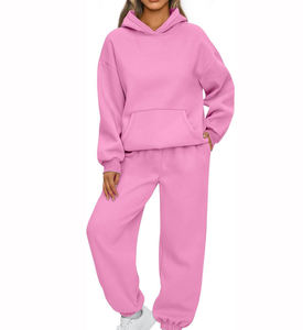 Survêtements d'hiver personnalisés en molleton de coton épais imprimés pour hommes, survêtement à capuche respirant 2 en 1 - Product Image 6