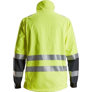 Veste de sécurité haute visibilité pour hommes, bande réfléchissante, vêtements de travail de construction, vêtements de travail industriels, veste de travail imperméable pour l'extérieur - Product Image 5