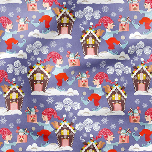 2025 impresiones digitales suave elegante estilo Liberty Tana poliéster tela navideña para prendas Premium ropa de moda - Product Image 5