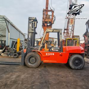 รถยก HELI CPCD100 10 ตัน รถยกมือสองจากญี่ปุ่น 10 ตัน เครื่องยนต์อีซูซุ 6BG1 ใช้เชื้อเพลิง มือสอง ปรับไฮดรอลิก 10000 กิโลกรัม - Product Image 4