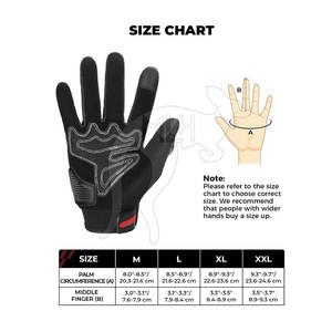 Heavy Racing Soft Interior Sportswear Guantes de moto Guantes de carreras de motos de cuero de vaca Guantes de moto de la mejor calidad - Product Image 5