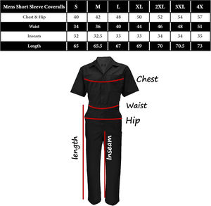 Overoles de manga corta para hombre, ropa de trabajo de alta calidad, traje de caldera a prueba de llamas, ropa de trabajo de seguridad para petróleo y gas - Product Image 6