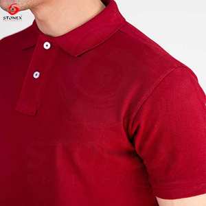 Wholesale Custom Men's for Polo <b>Tshirt</b> High Quality Full Colorful Short Sleeve Knitted Fabric Long Length for Polo Shirt - Product Image 5