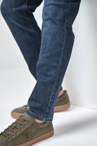 กางเกงยีนส์เดนิมทรงตรงผ้าฝ้ายคุณภาพพรีเมียม ผลิตตามสั่ง ย้อนยุค เป็นมิตรกับสิ่งแวดล้อม ระบายอากาศได้ดี สำหรับผู้ชาย ราคาสมเหตุสมผล - Product Image 2