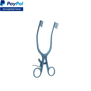 Retractor Weitlaner manual de titanio y acero con función de retención automática Tamaños de 4 "de SIGAL MEDCO - Product Image 4