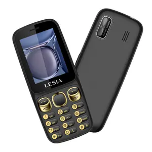 Original factory manufacturing LESIA Feature Phone 2G 2500mAh GSM Unlock High-Quality Low-Cost Mobile Phone Car Phone