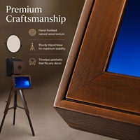 15,6 inch touchscreen houten fotohokje vintage bruiloft fotohokje machine