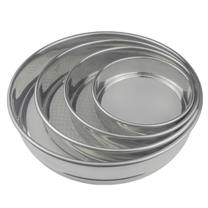 Tamis en fil d'acier inoxydable tissé de laboratoire, mailles 200, tamis d'échantillon de 20 cm, tamis standard en acier inoxydable 304 pour poudre médicale - Product Image 3