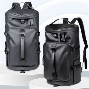 Roziv <b>Sports</b> Water Resistant Zippered Polyester Travel Duffel <b>Bag</b> Adjustable Strap Large Capacity for Unisex <b>Outdoor</b> <b>Sports</b> Use - Product Image 5