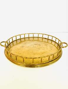 Plateau de service élégant en cuivre avec un design martelé pour les restaurants et les intérieurs de maisons design - Product Image 5