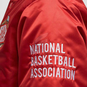 Chaqueta Bomber de Satén con Cuello Alto y Corte Ajustado, Hecha a Medida para Hombre, Cálida, de Invierno, Secado Rápido, Transpirable, con Logotipo Personalizado, Venta al Por Mayor - Product Image 4