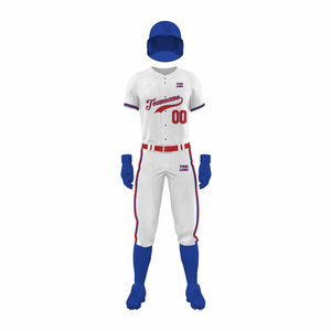 2026 nuevo diseño personalizado uniformes de béisbol de alta calidad precio al por mayor hombres 100% poliéster uniforme de béisbol para jóvenes y adultos - Product Image 5