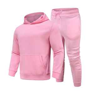 Costume de jogging d'entraînement d'hiver pour hommes, XL personnalisé, coupe décontractée, pantalon de survêtement en polaire lourde, ensemble pull à capuche très vendu, grande taille - Product Image 5