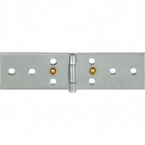 VORMANN Galvanized Steel 44mm Height 250mm Width 2.0mm Thickness Box <b>Hinge</b> with Brass <b>Pin</b> Cabinet Organizers Pack of 10 - Product Image 3