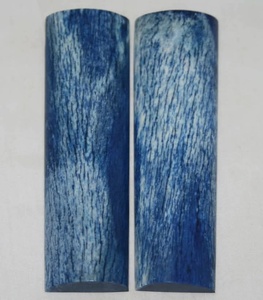 Faizacraft's High Quality Buffalo Bone Pattern Knife Handle Scales Eco-Friendly Natural Crafts Pulido Animal Style Love Style - Product Image 1