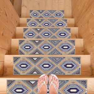 Alfombra Estampada: Decoración Interior Chic con Patrón Rústico Vintage, Alfombra de Entrada - Product Image 3