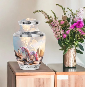 โกศบรรจุอัฐิรูปยูนิคอร์นสำหรับผู้ใหญ่เพศชาย เป็นมิตรกับสิ่งแวดล้อม ดีไซน์ปรับแต่งได้ ความจุ 220 คิวบิกอินช์ - Product Image 2