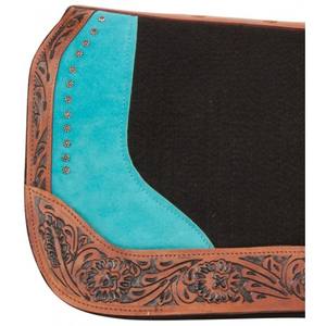 100% feutre de laine de haute qualité personnalisé couleur Logo cheval tapis de selle Contour confort conception personnalisable taille équestre sentier utilisation - Product Image 3