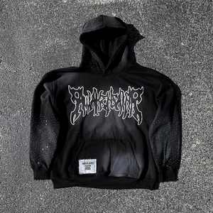 OEM Personnalisable 100% Haute Qualité Hommes Graphique Surdimensionné Pull à Capuche Coton Polaire (65% Coton, 35% Polyester) 360 GSM - Product Image 1