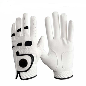 Hot Selling Premium Quality Genuine <b>Leather</b> Golf <b>Gloves</b> Best - Product Image 2