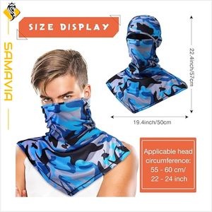 Máscara de pasamontañas para exteriores de poliéster Diseño ligero y cómodo para Uso General Envío rápido Senderismo Ciclismo y viajes - Product Image 2