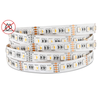 Empat Warna Dalam Satu Strip Led 12V Fleksibel SMD 5050 Rgbw Led Strip Cahaya 60 Leds/M 5M/Roll Led Light Strip