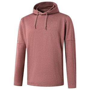 Sudadera de gimnasio personalizable para hombres con logotipo bordado marca personal y opciones de Etiqueta para ropa de entrenamiento físico - Product Image 1