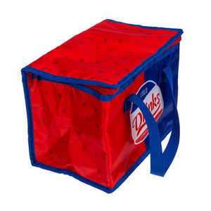 Mini sac isotherme réutilisable avec fermeture éclair et doublure en aluminium pour pique-niques en extérieur, canettes, panneaux solaires, garde les boissons au frais - Product Image 2