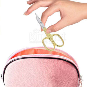 Ciseaux à cuticules de précision robustes avec action fluide pour l'entretien des ongles, ciseaux à cuticules avec conception en acier - Product Image 3