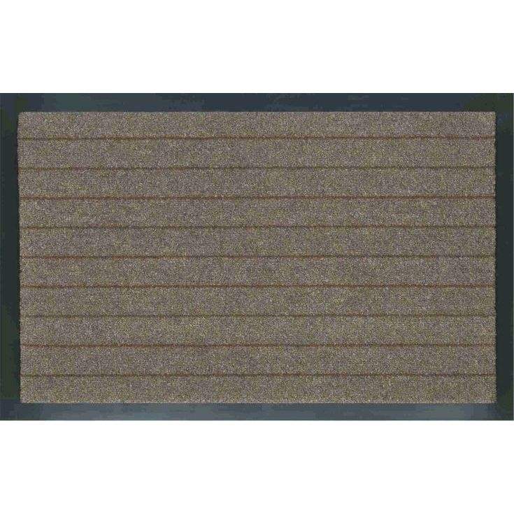 Polypropylene with vinyl backing, tufted melange design